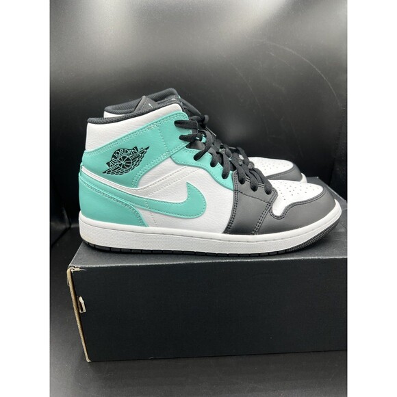 Air Jordan 1 Mid \'Tropical Twist\' Men’s Size 10.5 (554724-132) CLEAN OG ALL main image 4
